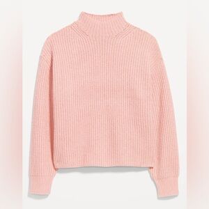 Old Navy Cozy Pink Turtleneck Sweater